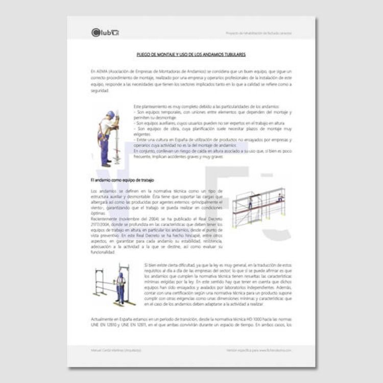 informe para rehabilitar fachadas con ladrillo vista