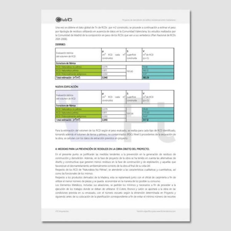 documento editable para presentar justificacion demolicion