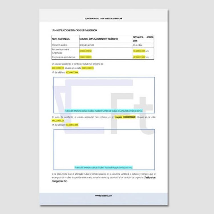 pagina de muestra de Proyecto de vivienda unifamiliar completo en pdf	con graficas