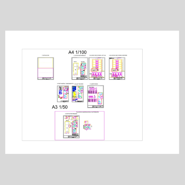 [PLANTILLA] Proyecto Cambio De Uso De Local A Vivienda | DOCX Y DWG