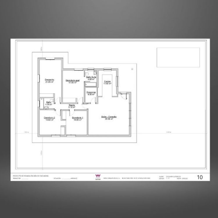 plano en formato DWG