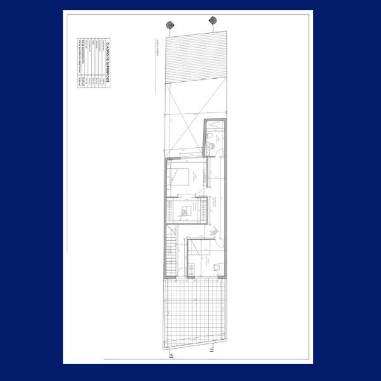 Imagen de Proyecto de reforma y ampliación de una vivienda unifamiliar  de dos plantas