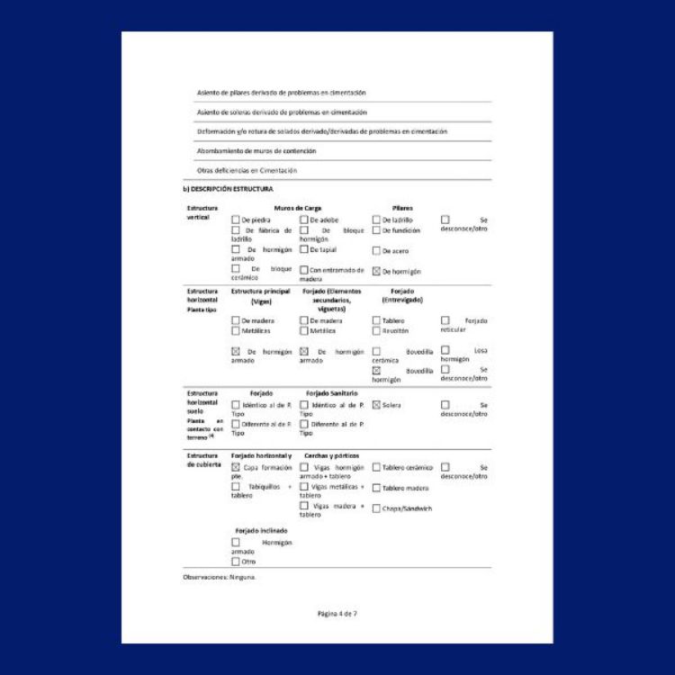 Imagen de Certificado de solidez y seguridad estructural de un edificio