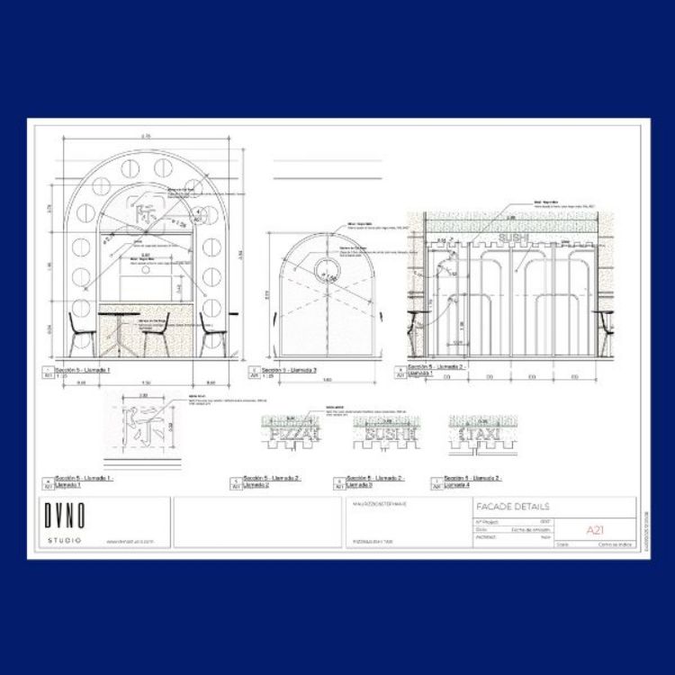 Imagen de Proyecto de diseño de interiores para un restaurante