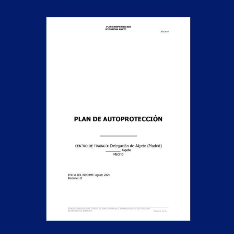 Detalles de este plan de autoprotección para empresa industrial