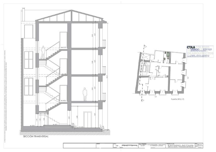 Imagen de Proyecto de apartamentos turístico y memoria en reforma de edificio